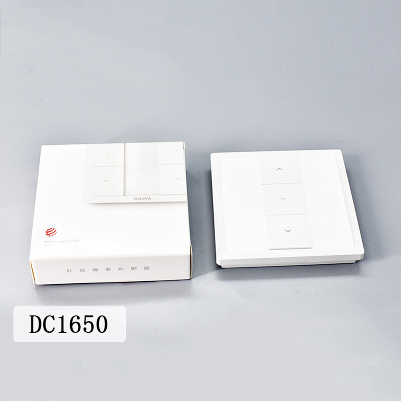 Dooya DC1650/DC651/DC1653 1/dual/15channel 86 sienos lipdukas Nuotolinio valdymo pultelis, skirtas Dooya Electric Curtian varikliui DT52E/DT360E