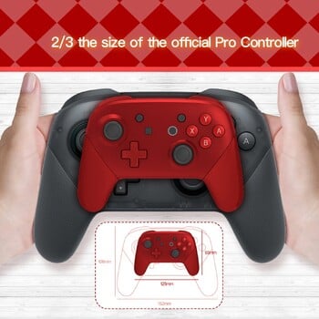 Steam Deck Джойстик Безжичен Bluetooth Джойстик Контролер за Switch Pro Мини безжичен геймпад Игра за Switch/Lite/Switch OLED