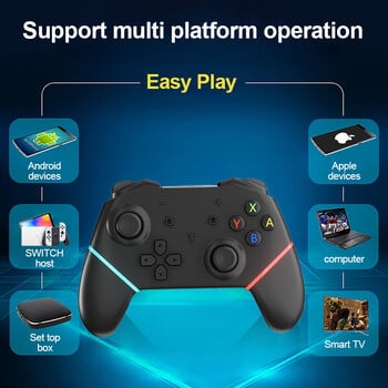 Wireless Switch Pro Controller Bluetooth геймпад за Nintend Switch/Lite/Steam Game Joystick