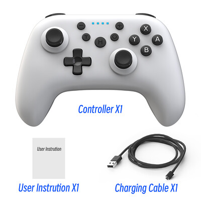 Herný ovládač DATA FROG Switch Pro kompatibilný s Nintendo Switch/Switch Lite/Switch OLED s NFC