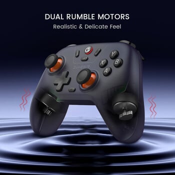 GameSir Nova Lite Wireless Switch Controller Bluetooth геймпад с ефект на Хол за Nintendo Switch iPhone Android Phone PC