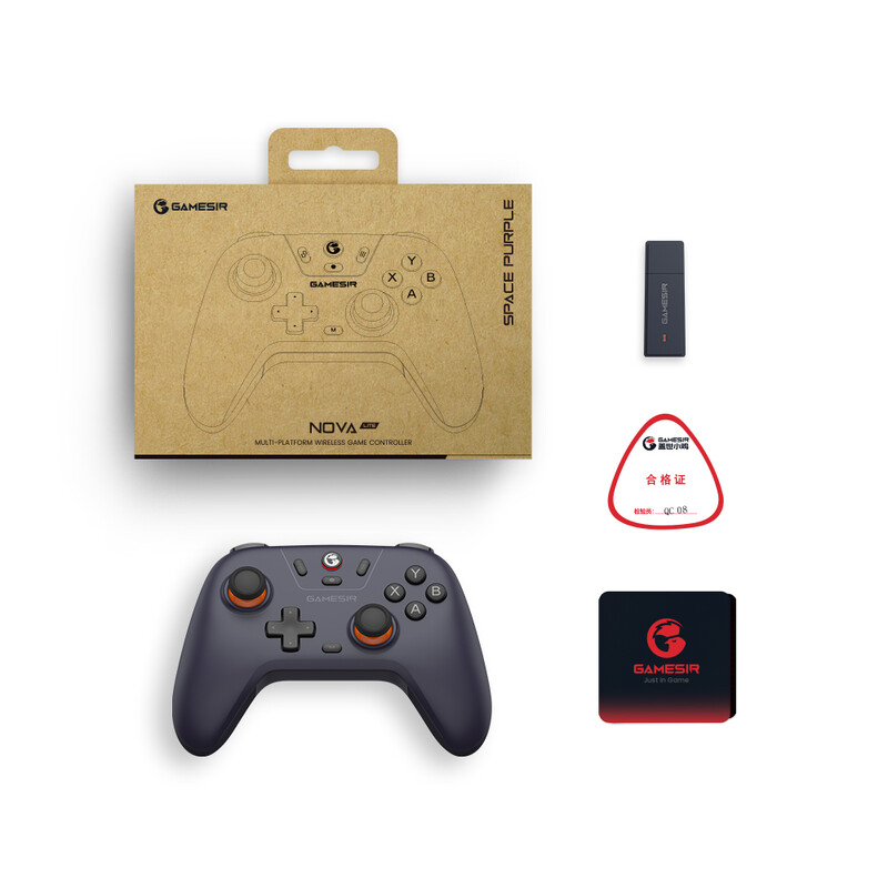 GameSir Nova Lite Wireless Switch Controller Bluetooth Gamepad s Hall Effectom za Nintendo Switch iPhone Android Phone PC