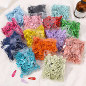 10/30db/szett új női lányok aranyos színes vízcsepp alakú hajtű édes hajcsattok csúszókapcsok divatos hajkiegészítők