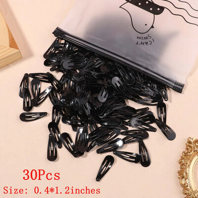 10/30db/szett új női lányok aranyos színes vízcsepp alakú hajtű édes hajcsattok csúszókapcsok divatos hajkiegészítők