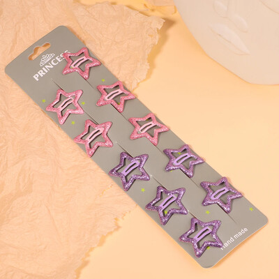 10/30db/szett új női lányok aranyos színes vízcsepp alakú hajtű édes hajcsattok csúszókapcsok divatos hajkiegészítők