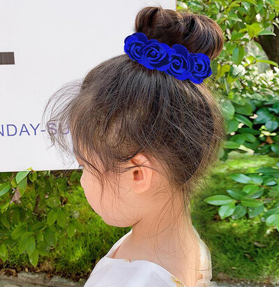 Bujor trandafir flori elastice suporturi de păr cravată gumă țesătură coroane coroane elastice coroană ghirlanda nunta bentita