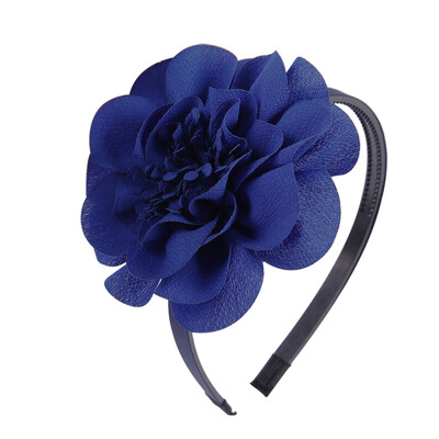 1 DB Lányok Virágos fejpántok Sifon nagy, Forális Hajpántok Gyerekek Műanyag fogak Fejpántok Lányok Női Haj kiegészítők