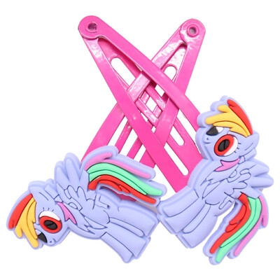 2db Lányok Aranyos Rajzfilm Állatok Chi Cat Elefánt Hajcsatok Gyerekek Kedves Hajtűk Fejpántok Barrettes Divatos Hajkiegészítők