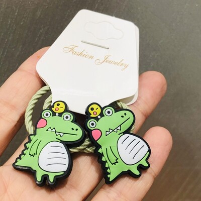 2db Lányok Aranyos Rajzfilm Állatok Chi Cat Elefánt Hajcsatok Gyerekek Kedves Hajtűk Fejpántok Barrettes Divatos Hajkiegészítők