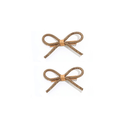 2db nagy ezüst haj masnik kapcsok, vintage masnis hajtű, aranyos lányok fejdísz hajformázó kiegészítők