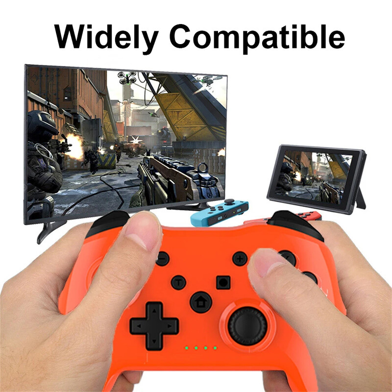 Controler wireless GAMINJA fără latență Gamepad Bluetooth pentru PC Joystick pentru consola de jocuri Nintendo Switch PS3 TV Box PC