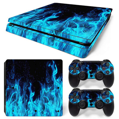 Αυτοκόλλητο δέρματος για PS4 Slim Console Full Vinyl Decal Προστατευτικό κάλυμμα
