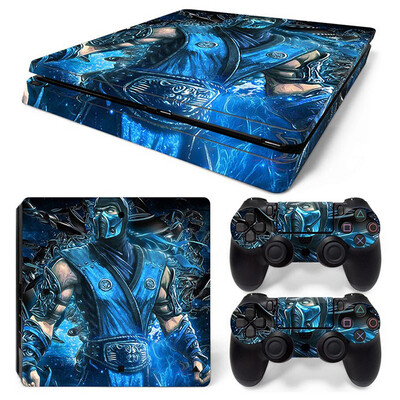 Αυτοκόλλητο δέρματος για PS4 Slim Console Full Vinyl Decal Προστατευτικό κάλυμμα