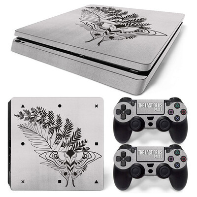 Αυτοκόλλητο δέρματος για PS4 Slim Console Full Vinyl Decal Προστατευτικό κάλυμμα