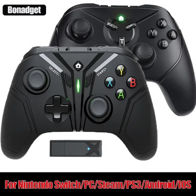 За Nintendo Switch /Pc/Steam/Ps3/Android Tv Box Bluetooth Безжичен контролер Смарт телефон Таблет Джойстик Игра Геймпад Управление