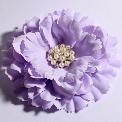 4 buc/lot 11 cm 20 culori flori de bujor + nasturi cu perle cu stras pentru copii accesorii pentru păr fete flori din material pentru bentite