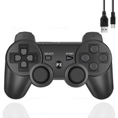 Toetage juhtmeta Bluetoothi mängupulti PlayStation 3 jaoks joystick-kontroller PS3-juhtseadme jaoks tarvikud USB-arvutimängukontroller