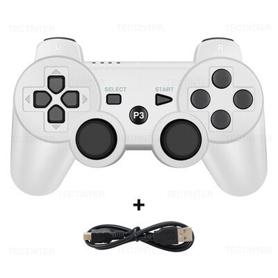 Toetage juhtmeta Bluetoothi mängupulti PlayStation 3 jaoks joystick-kontroller PS3-juhtseadme jaoks tarvikud USB-arvutimängukontroller
