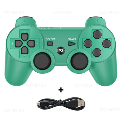Toetage juhtmeta Bluetoothi mängupulti PlayStation 3 jaoks joystick-kontroller PS3-juhtseadme jaoks tarvikud USB-arvutimängukontroller