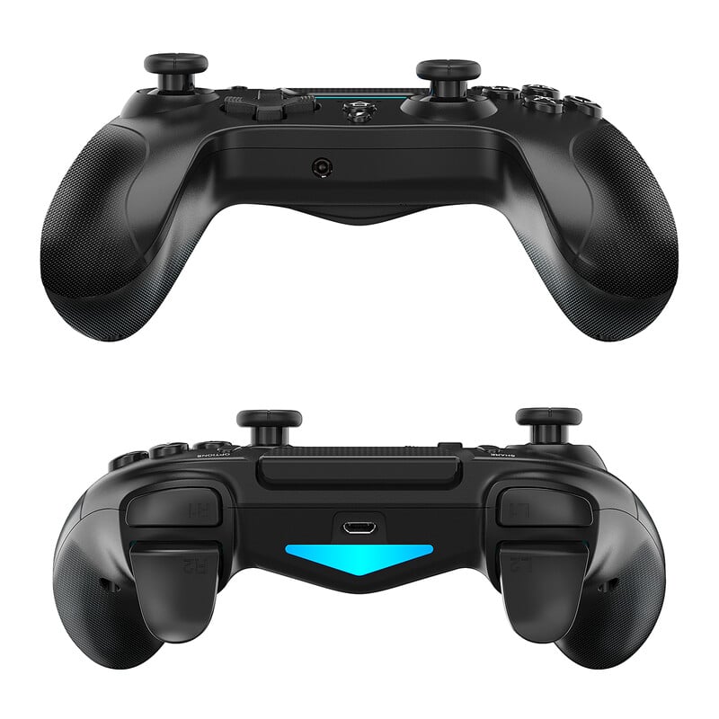 Bezdrôtový ovládač NE pre PS4 PS3, ovládanie hier pre PC Steam, BT Gamepad so 6-osým gyroskopom/turbom/vibráciou/joystickom