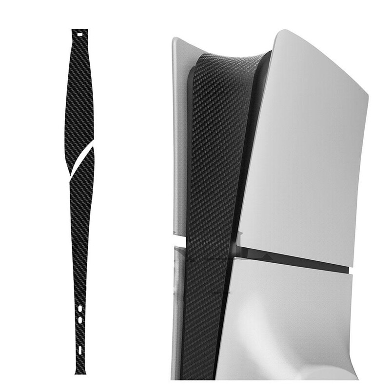 Για PS5 Slim Host Με μεσαίο αυτοκόλλητο με λεπτή διακόσμηση κονσόλας Αυτοκόλλητο ανθεκτικό στη σκόνη Μονάδα CD/ψηφιακή κονσόλα αυτοκόλλητο