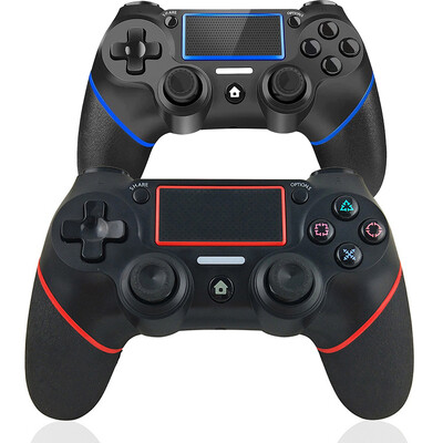 Controler wireless USB Gamepad Joypad Controller cu vibrație duală pentru PS4/ Slim/Pro/PC (Win 7/8/10)