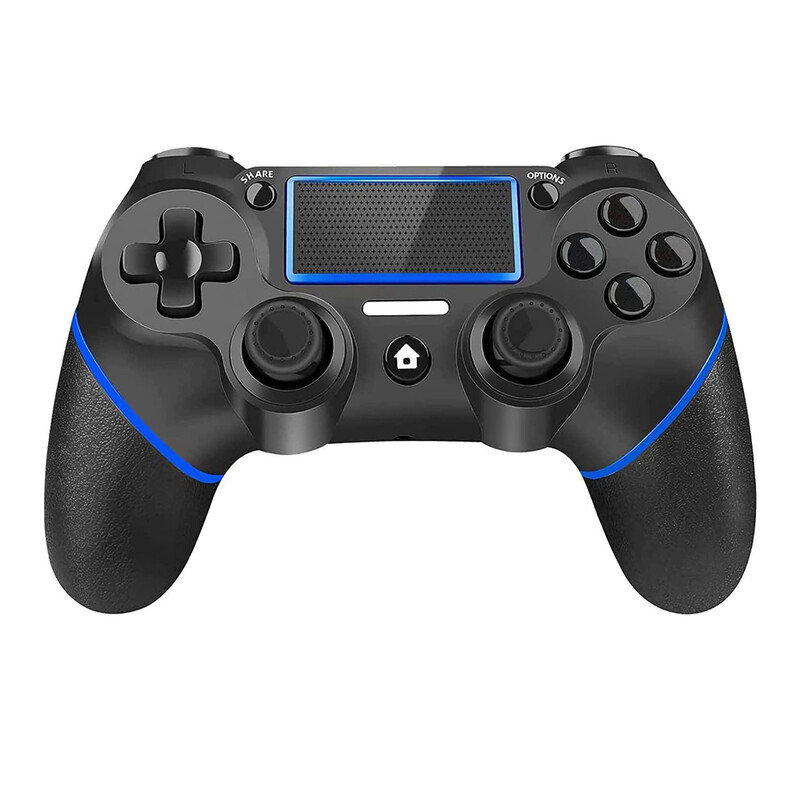 Controler wireless USB Gamepad Joypad Controller cu vibrație duală pentru PS4/ Slim/Pro/PC (Win 7/8/10)