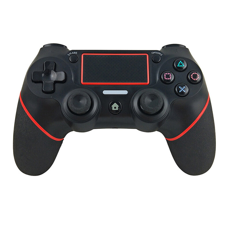 Controler wireless USB Gamepad Joypad Controller cu vibrație duală pentru PS4/ Slim/Pro/PC (Win 7/8/10)