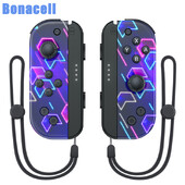 Funguje perfektne pre Nintendo Switch/OLED/Lite pre Joy-Con BT ovládač s turbo vibráciou, farebným vzorom, herné príslušenstvo