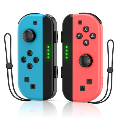 Funguje perfektne pre Nintendo Switch/OLED/Lite pre Joy-Con BT ovládač s turbo vibráciou, farebným vzorom, herné príslušenstvo