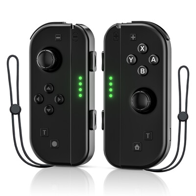 Funguje perfektne pre Nintendo Switch/OLED/Lite pre Joy-Con BT ovládač s turbo vibráciou, farebným vzorom, herné príslušenstvo