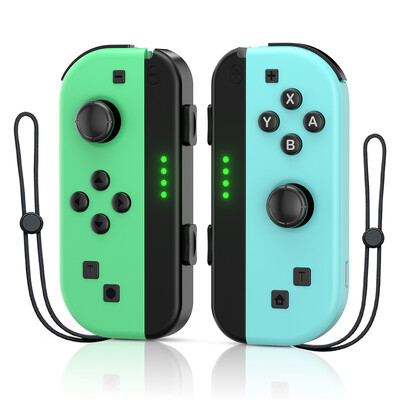 Funguje perfektne pre Nintendo Switch/OLED/Lite pre Joy-Con BT ovládač s turbo vibráciou, farebným vzorom, herné príslušenstvo