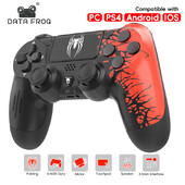 DATA FROG vezeték nélküli játékvezérlők Bluetooth-kompatibilis Spide Gamepad PS4 Gamepadhoz Slim/Pro konzolos játék Joystick PC-hez