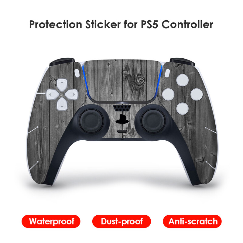 Αυτοκόλλητο δέρματος για χειριστήριο PlayStation 5 Joypad Protector Αδιάβροχο κάλυμμα αυτοκόλλητων Joystick Gamepad για αξεσουάρ παιχνιδιών PS5