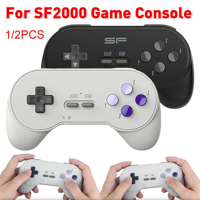 1/2 DB 2,4 G vezeték nélküli játékvezérlő DATA FROG SF2000 3,5”-os retro kézi játékkonzolhoz, vezeték nélküli játékvezérlő kiegészítők