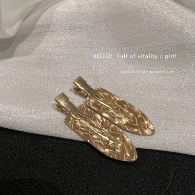 2/4 buc. Agrafă de păr simplu, roz Sakura, fără sudură, foaie de acetat pentru femei, fără breton, agrafă pentru picior de rață, agrafă, instrument de coafat păr