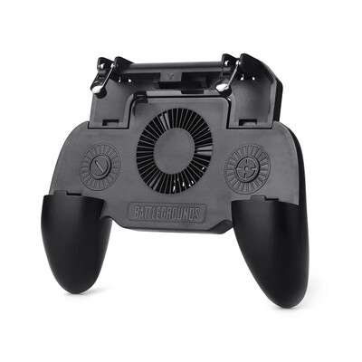 DATA FROG Gaming Grip hordozható töltővel, hűtőventillátorral PUBG mobilvezérlőhöz L1R1 mobiljáték indító joystick telefonhoz