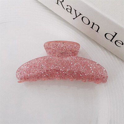 1kom svjetlucave kopče za kosu, modne kopče za morske pse, velike geometrijske kopče za kosu, elegantni ženski dodaci za kosu