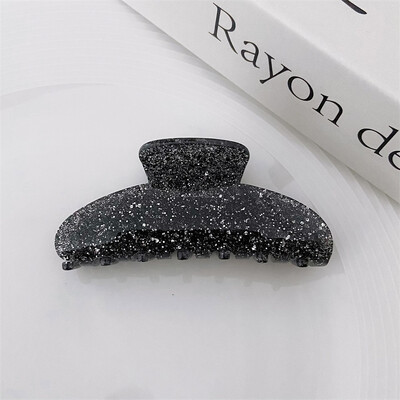 1kom svjetlucave kopče za kosu, modne kopče za morske pse, velike geometrijske kopče za kosu, elegantni ženski dodaci za kosu