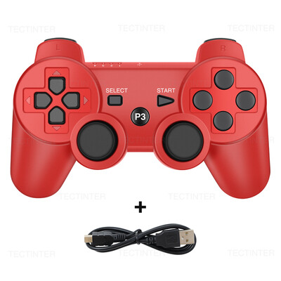 SONY PS3 vezérlőhöz Támogatás Bluetooth Gamepad PlayStation 3 Joystick vezeték nélküli konzolhoz Sony SIXAXIS Controle PC-hez