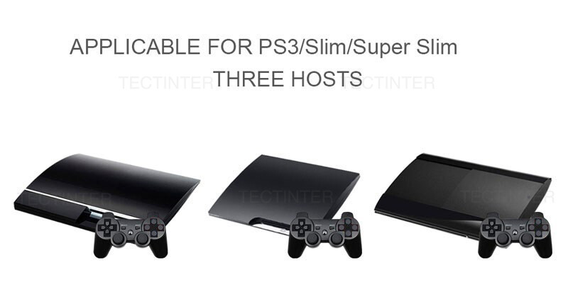 SONY PS3 vezérlőhöz Támogatás Bluetooth Gamepad PlayStation 3 Joystick vezeték nélküli konzolhoz Sony SIXAXIS Controle PC-hez