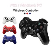 Ovládač pre Sony PS3 Super Slim PC Joystick Gamepad pre Play Station 3 Bezdrôtový Bluetooth Joy Pad 6-osý gyroskop s dvojitou vibráciou