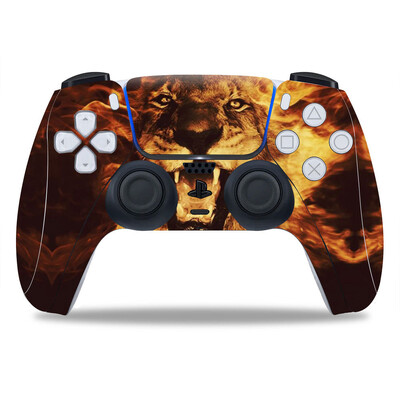 Autocolant de piele pentru PS5 PlayStation 5 Gamepad Controller Joystick Accesorii pentru jocuri Autocolante de protecție anti-alunecare împotriva prafului