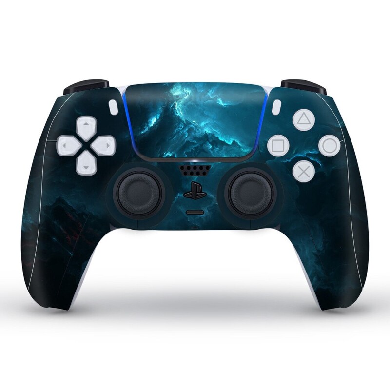 TECTINTER pentru PS5 Gamepad Decal de protecție Piele pentru accesorii PS5 Husă autocolant pentru controler PlayStation 5 Joystick