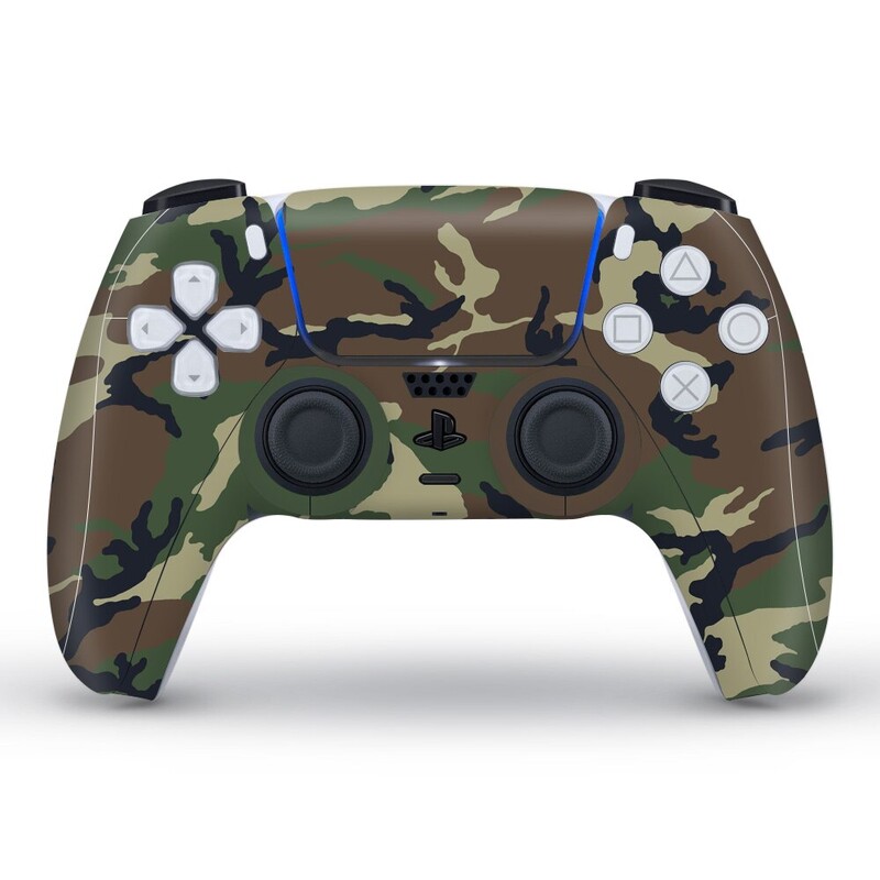TECTINTER pentru PS5 Gamepad Decal de protecție Piele pentru accesorii PS5 Husă autocolant pentru controler PlayStation 5 Joystick