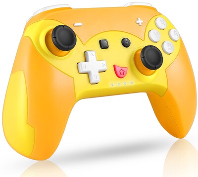 „NE Wireless Switch Pro“ valdiklis, valdantis „Bluetooth“ žaidimų pultus su 6 ašių „Gyro“ / „Turbo“ / „Joystick“, skirtu „Nintendo Switch“ / „Lite“ / OLED