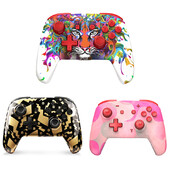 Ελεγκτής παιχνιδιών για υπολογιστή Nintendo Switch PRO Stock Ελεγκτής ασύρματου διακόπτη δόνησης Χειριστήρια παιχνιδιών USB Μεγάλη διάρκεια ζωής μπαταρίας Πολύχρωμα