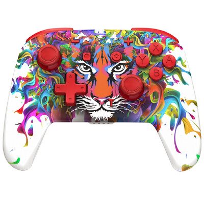 Ελεγκτής παιχνιδιών για υπολογιστή Nintendo Switch PRO Stock Ελεγκτής ασύρματου διακόπτη δόνησης Χειριστήρια παιχνιδιών USB Μεγάλη διάρκεια ζωής μπαταρίας Πολύχρωμα