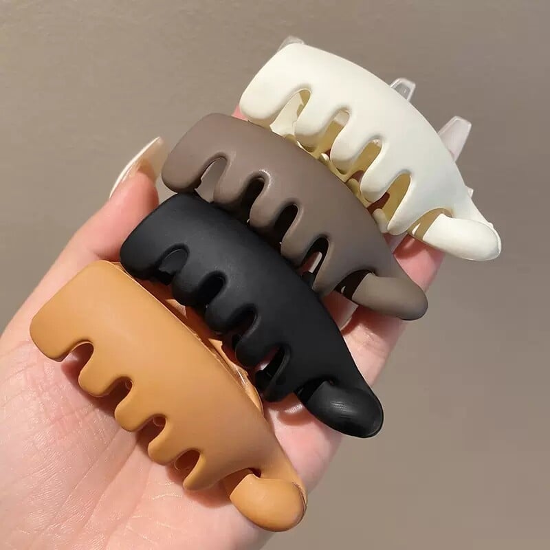 Matinės aukštos arklio uodegos segtukai Vienspalviai bananų segtukai Moteriški plaukų stiliaus aksesuarai Madingi arklio uodegos segtukai Plaukų nagai Plaukų segtukai