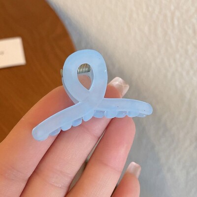 Mini sponky do vlasov, želé farebné sponky do vlasov pre ženy, dievčatá, deti, roztomilá sponka do vlasov, malý cop, žraločí klip, vlasové doplnky